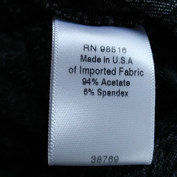 Alexis Savery A-Line Full Skirt SP (6-8) Black Gray - Picture 4 of 10